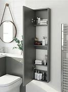 Image result for Narrow Wall Mounted Cabinet