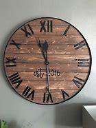Image result for Farmhouse Wall Clocks Rustic