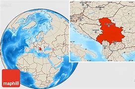 Image result for Serbia and Montenegro On World Map
