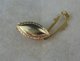 Image result for 14Kt Gold Fish Hook Clasp