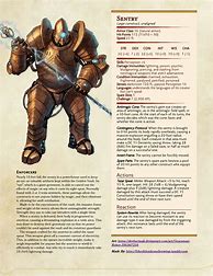 Image result for Dnd 5E Construct Monsters