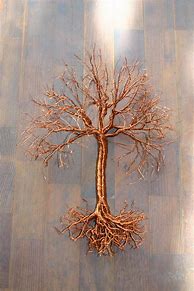 Image result for Copper Wire Tree Sculpture