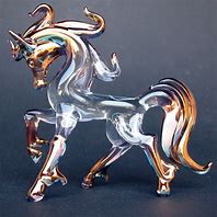 Image result for Horse Glass Art