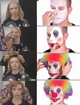 Image result for Female Clown Meme