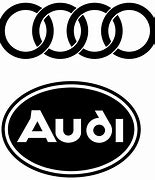 Image result for Audi Logo Black and White