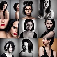Image result for Black Hair with No Eyebrows