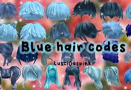 Image result for Roblox Blue Hair