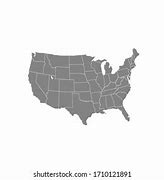 Image result for United States of America Colored Map