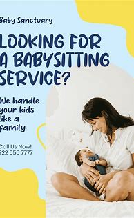 Image result for Babysitting Services Flyer