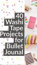 Image result for Bullet Journal Washi Tape