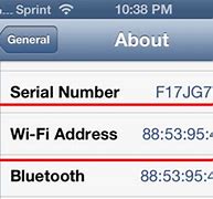 Image result for Example of iPhone Serial Number