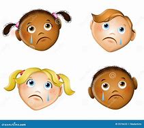 Image result for Sad Face for Kids