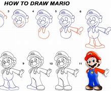 Image result for Mario Drawings Easy for Kids
