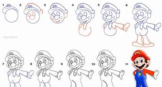 Image result for Simple Mario Drawing