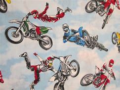 Image result for Motocross Fabric Dirt Bike Racing