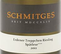 Image result for Schmitges Erdener Treppchen Riesling Spatlese **