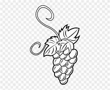 Image result for Grapes Cartoon Black and White