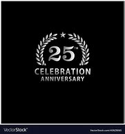 Image result for 25th Anniversary Logo Design