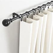 Image result for Curtain Rod Curtain Pole Rings