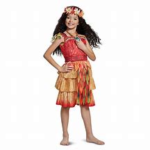 Image result for Disney Moana Costume Girls