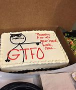Image result for Funny Goodbye Farewell Cake Messages