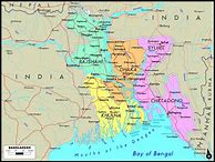 Image result for Detailed Map of Bangladesh