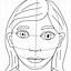 Image result for Self Portrait Face Template
