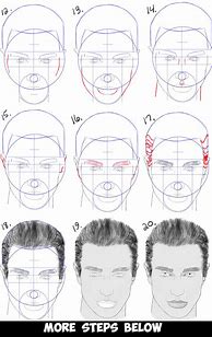 Image result for How to Draw a Man Easy