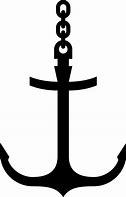 Image result for Marine Anchor Silhouette