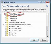 Image result for Windows 7 Tablet PC Settings