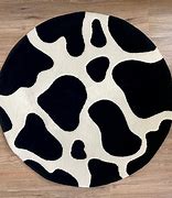 Image result for Cow Print Rug