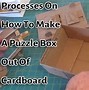 Image result for Cardboard Puzzle Box