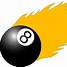 Image result for 8 Ball Black and White