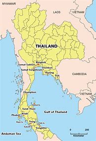 Image result for Thailand Ports Map