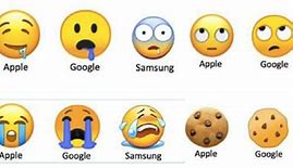 Image result for Samsung Emojis vs iPhone