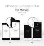 Image result for Template iPhone 6 Plus Size