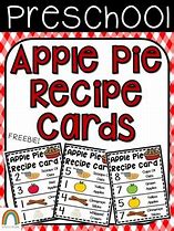 Image result for Apple Pie Recipe for Preschool