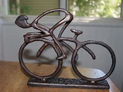 Image result for cycling art sculptures