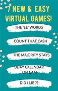 Image result for Zoom Games for Singles