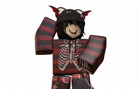 Image result for Emo Blocky Girl Roblox Avatars