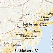 Image result for Bethlehem PA County Map