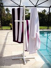 Image result for Pool Towel Drying Rack