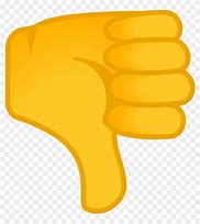 Image result for No Thumb Emoji