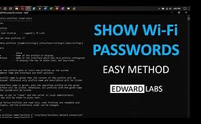 Image result for Show WiFi/Network Password