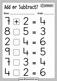 Image result for Subtracting by 5 Math Sheets