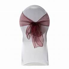 10 housses de chaise bordeaux nœud de chaise organza bordeaux x 10 pcs vente pas cher 10 housses de chaise bordeaux nœud de chaise organza bordeaux x 10 pcs vente pas cher