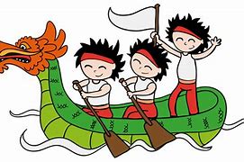 Image result for Cartoon Dragon Boat Rowers