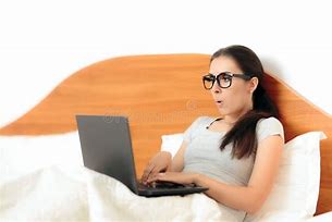 Image result for Working On Laptop in Bed