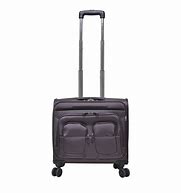 Image result for Rolling Luggage With Shoe Compartment