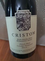 Image result for Cristom Pinot Noir AVA Series Eola Amity Hills